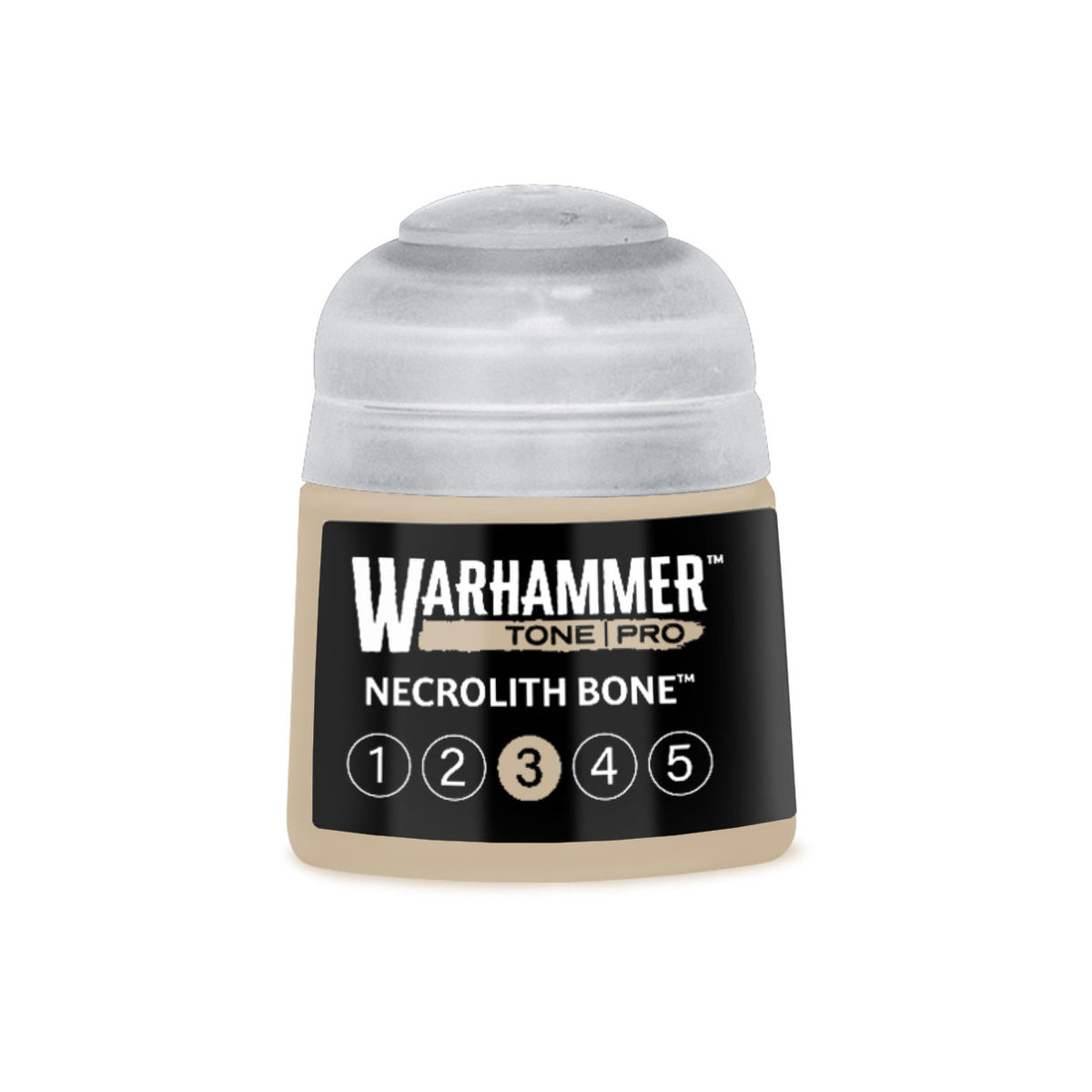 Warhammer Colour - Tone Pro: Necrolith Bone 3 - 12mL - Pre-Order