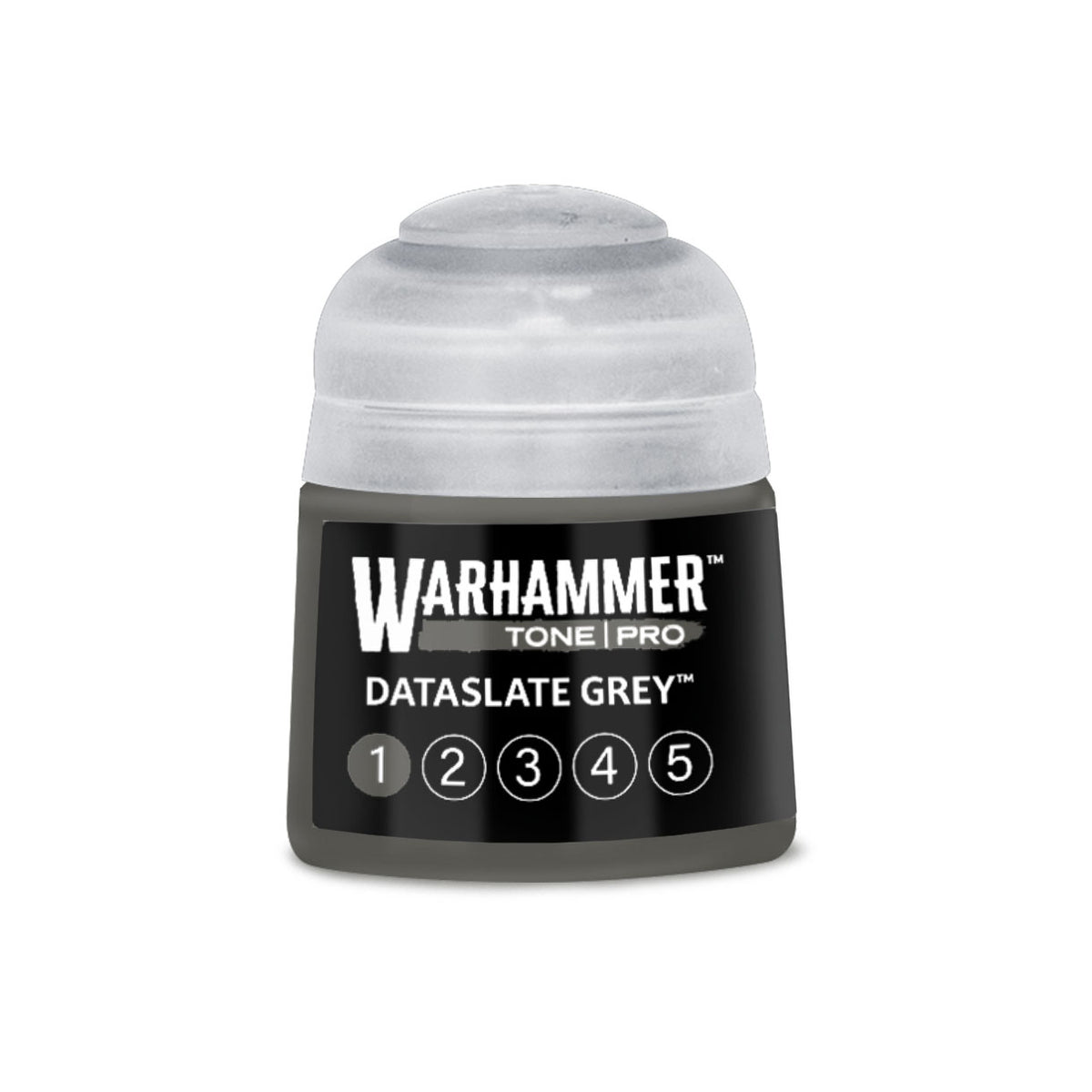 Warhammer Colour - Tone Pro: Dataslate Grey 1 - 12mL - Pre-Order