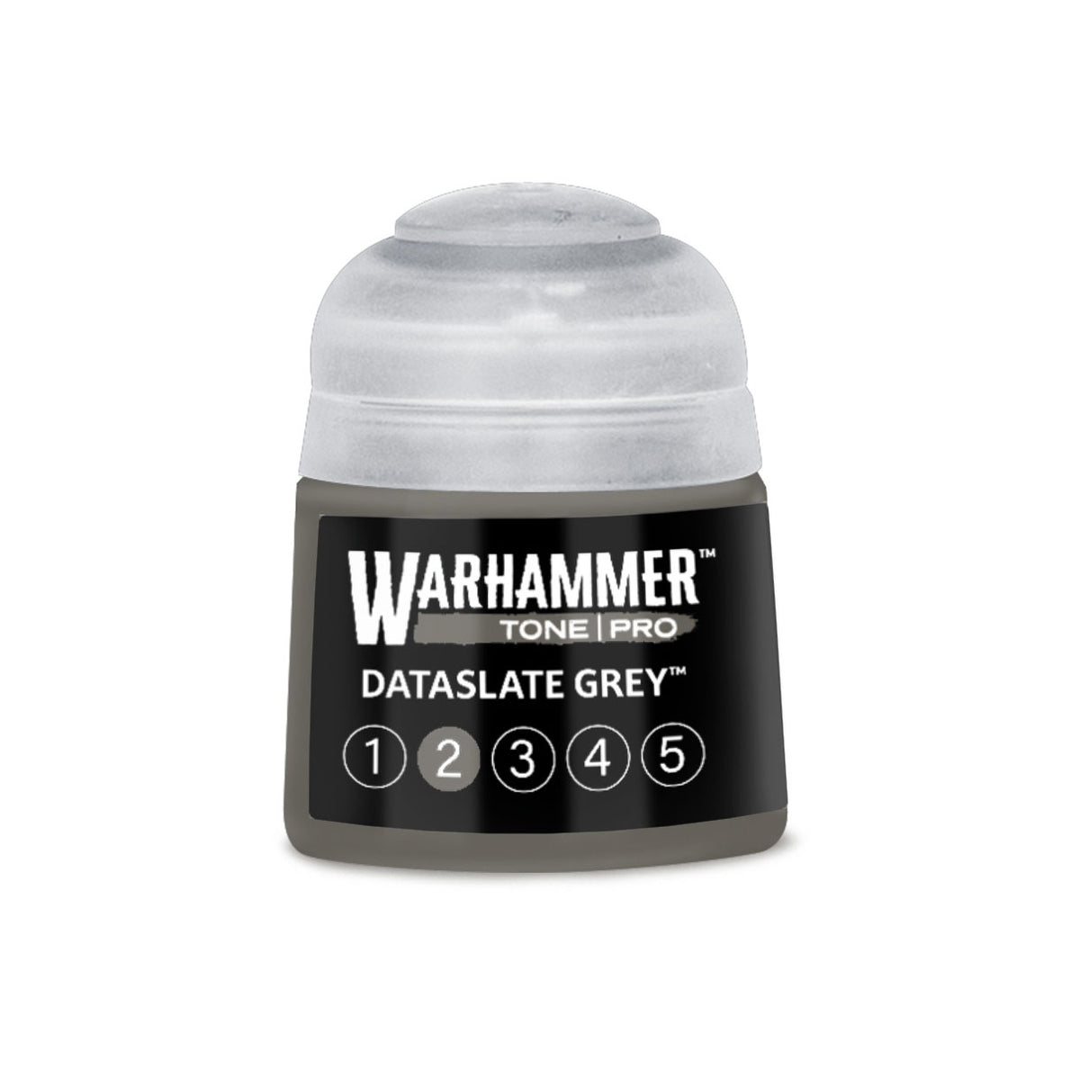 Warhammer Colour - Tone Pro: Dataslate Grey 2 - 12mL - Pre-Order