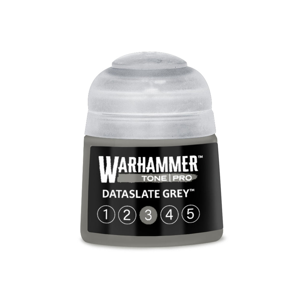 Warhammer Colour - Tone Pro: Dataslate Grey 3 - 12mL - Pre-Order