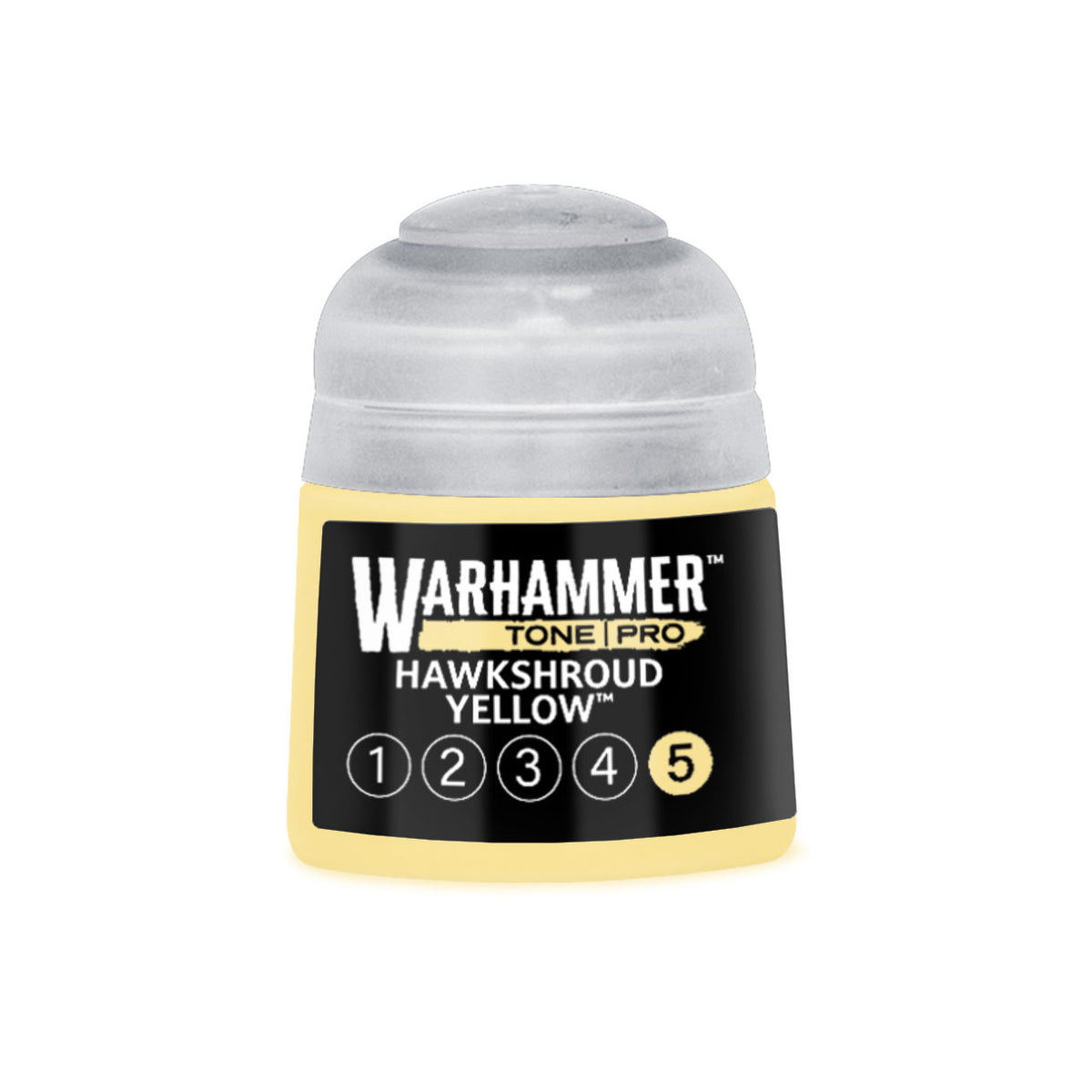 Warhammer Colour - Tone Pro: Hawkshroud Yellow 5 - 12mL - Pre-Order