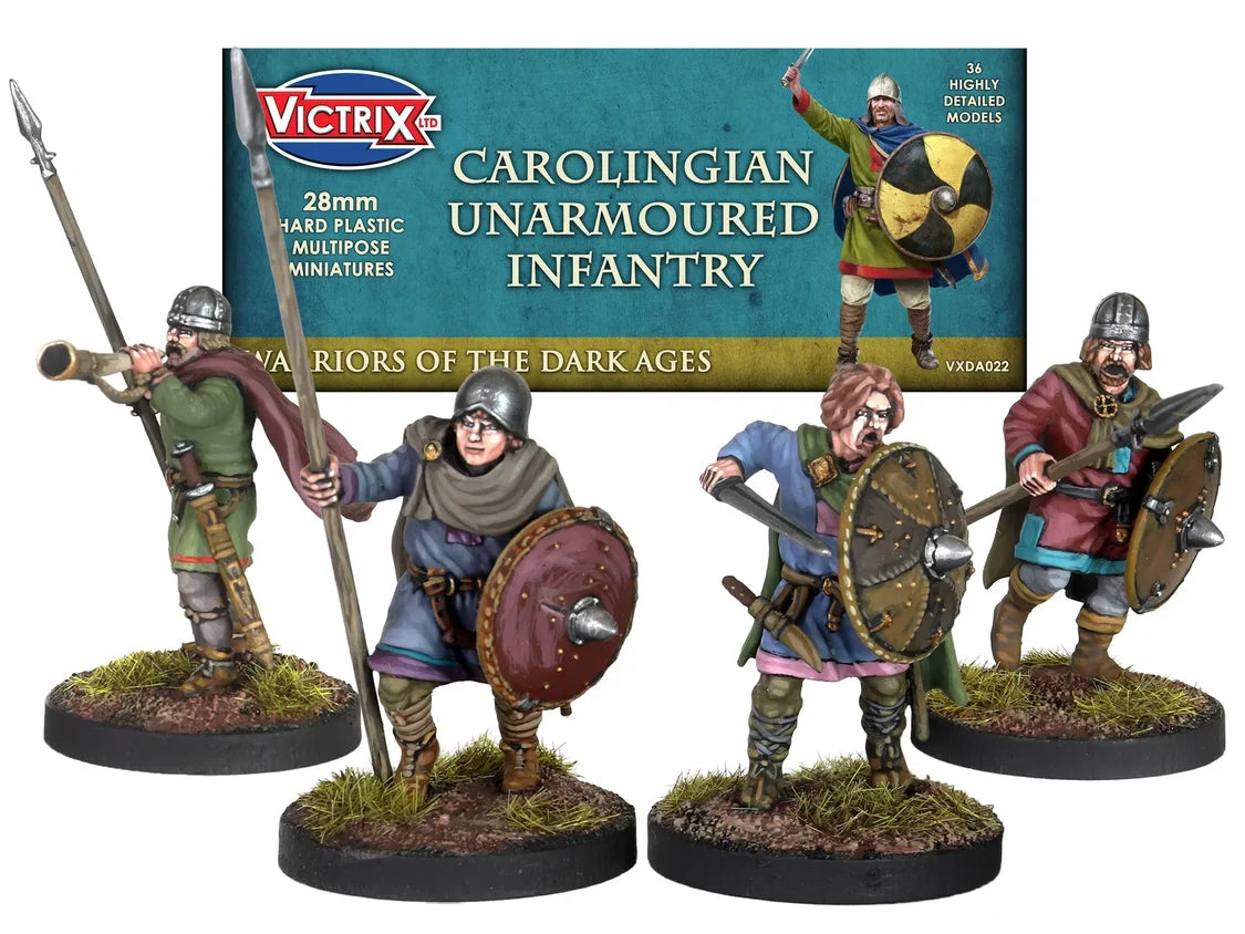 Victrix Miniatures - Carolingian Unarmoured Infantry