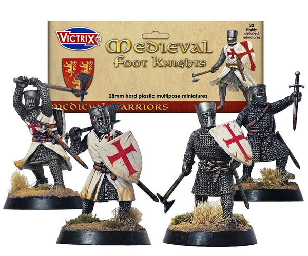 Victrix Miniatures - Medieval Foot Knights