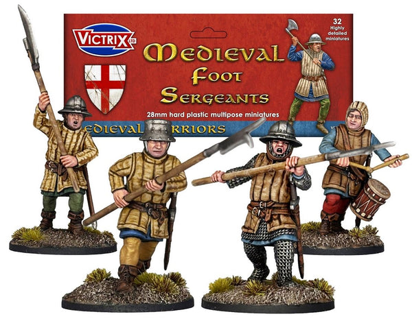Victrix Miniatures - Medieval Foot Sergeants