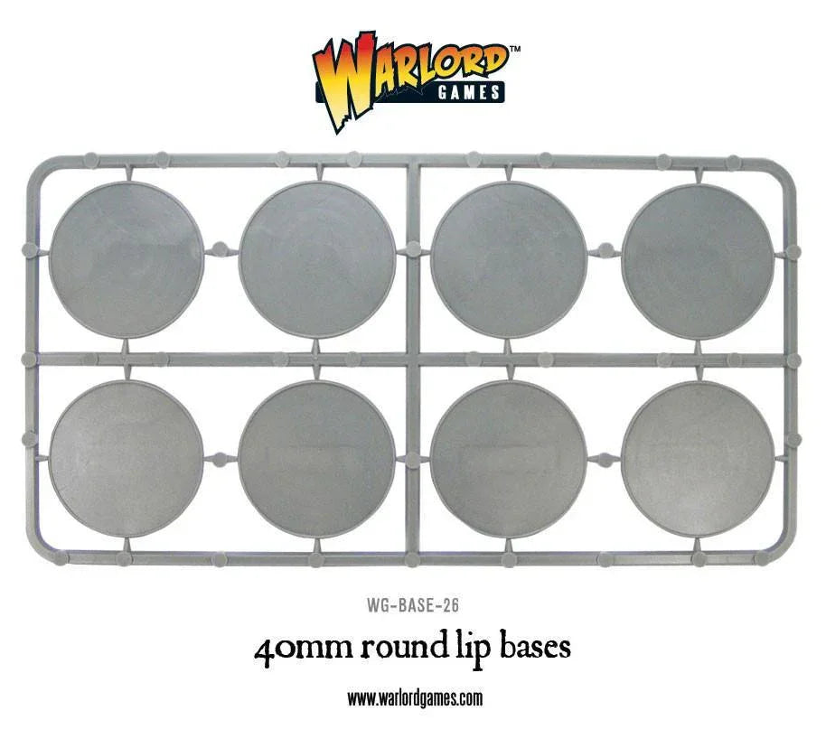 Warlord Games - 40mm Round Bases Sprue