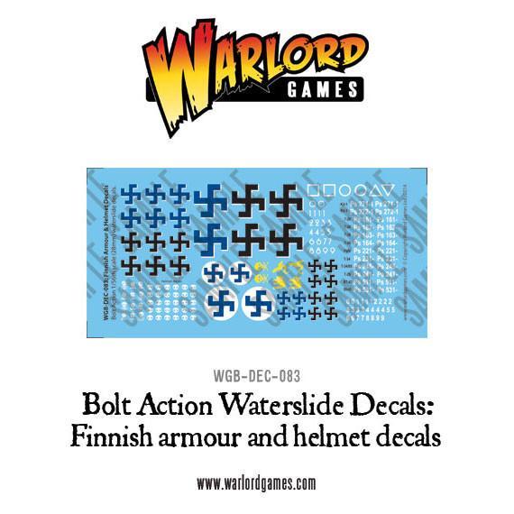 Bolt Action - Finnish Armour decal sheet