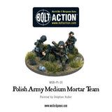 Bolt Action: Polish Army Medium Mortar Team