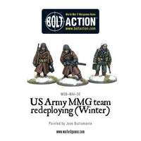 Bolt Action - US Army MMG team (Winter) - Redeploying