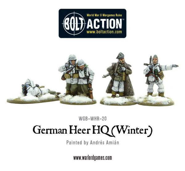 Bolt Action - German Heer HQ (Winter)