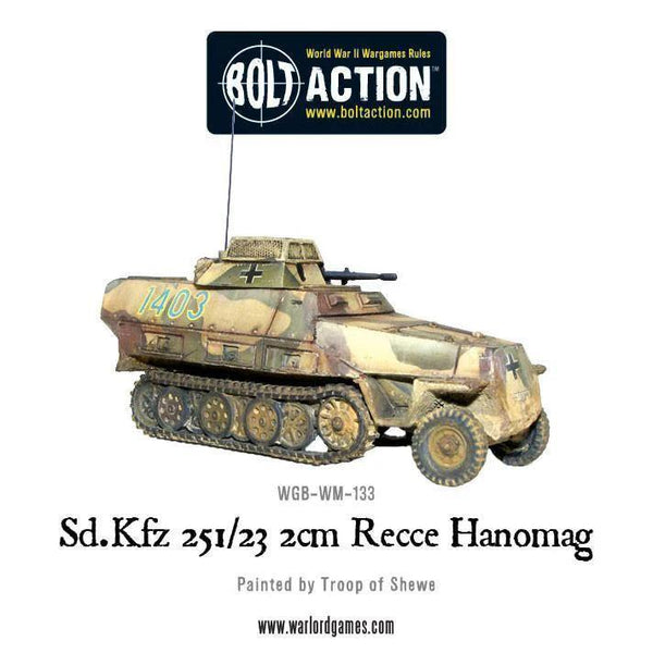 Sd.Kfz 251/23 2cm Recce Hanomag - Gap Games