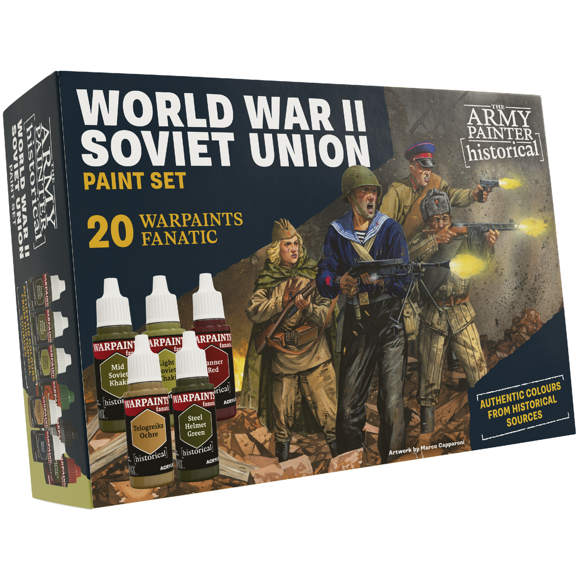 The Army Painter - Historical: World War II Soviet Union Paint Set - Pre-Order