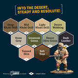 The Army Painter - Historical: World War II British 8th Army Paint Set - Pre-Order