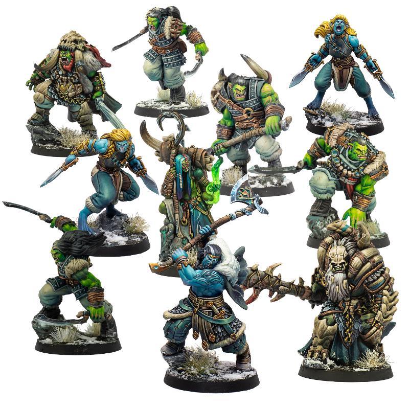 Warcrow - Northern Tribes Action Pack