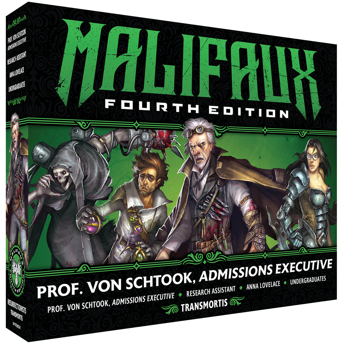 Malifaux 4E: Prof. Von Schtook, Admissions Executive - Pre-Order