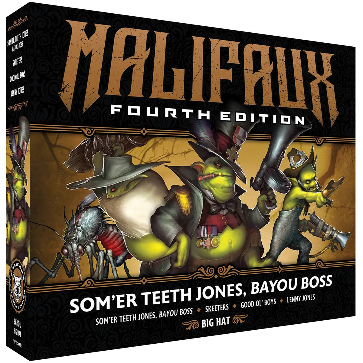 Malifaux 4E: Som'er Teeth Jones, Bayou Boss - Pre-Order