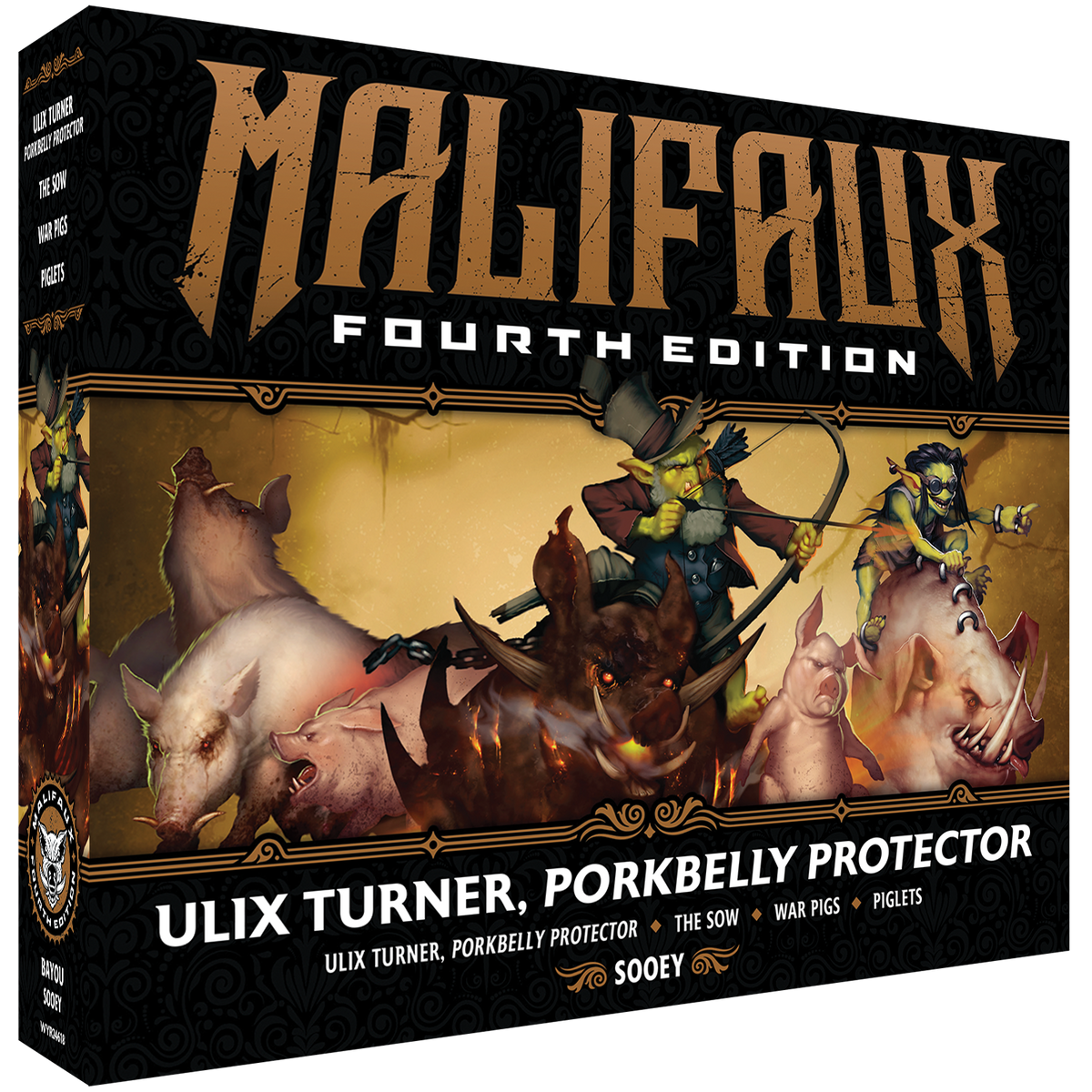 Malifaux 4E: Ulix Turner, Porkbelly Protector - Pre-Order