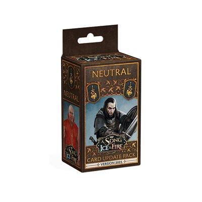 A Song of Ice and Fire House Neutral Card Update Pack Version 2021 - Gap Games