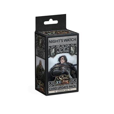 A Song of Ice and Fire House Night's Watch Card Update Pack Version 2021 - Gap Games