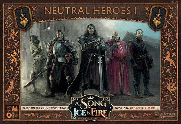 A Song of Ice and Fire Neutral Heroes 1 - Gap Games