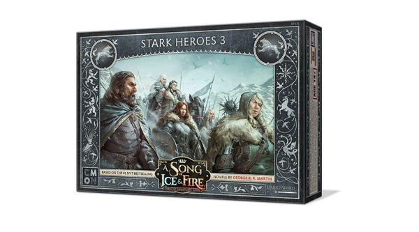 A Song of Ice and Fire Stark Heroes 3 Unit Box - Gap Games