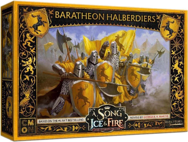 A Song of Ice and Fire Tabletop Miniatures Game Baratheon Halberdiers - Gap Games