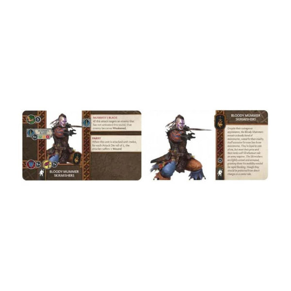 A Song of Ice and Fire TMG - Bloody Mummers Skirmishers - Gap Games