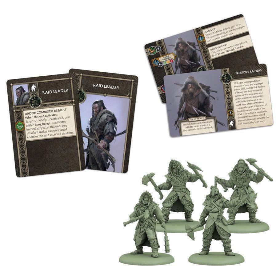 A Song of Ice and Fire TMG - Free Folk Raiders - Gap Games