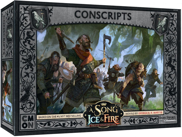 A Song of Ice and Fire TMG - Nights Watch Conscripts Unit Box - Gap Games