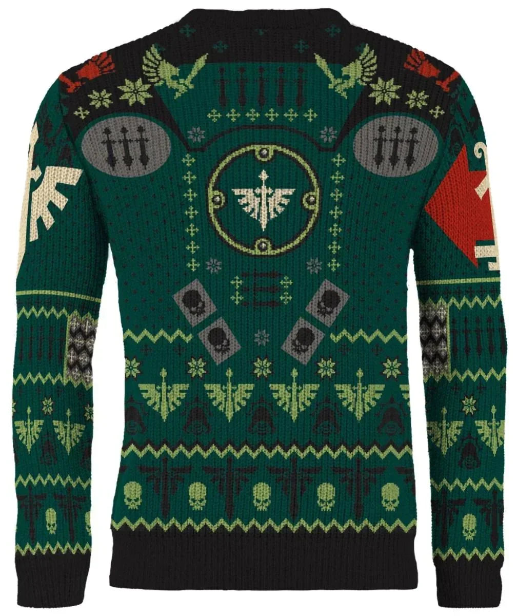 Warhammer 40000: Dark Angels Christmas Jumper (XXL)