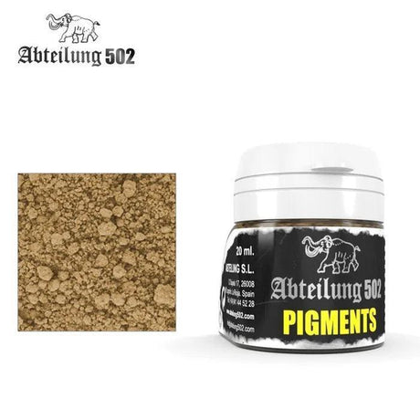 Abteilung 502 20ml Bottle Pigment Gulf War Sand - Gap Games