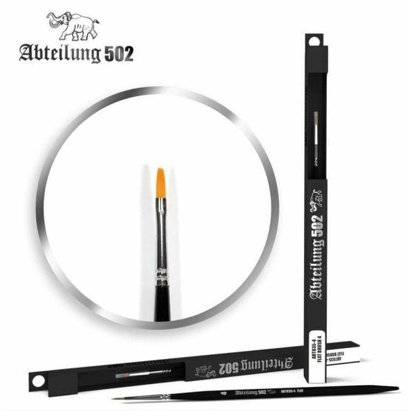 Abteilung 502 Deluxe Brushes - Flat Brush 4 - Gap Games