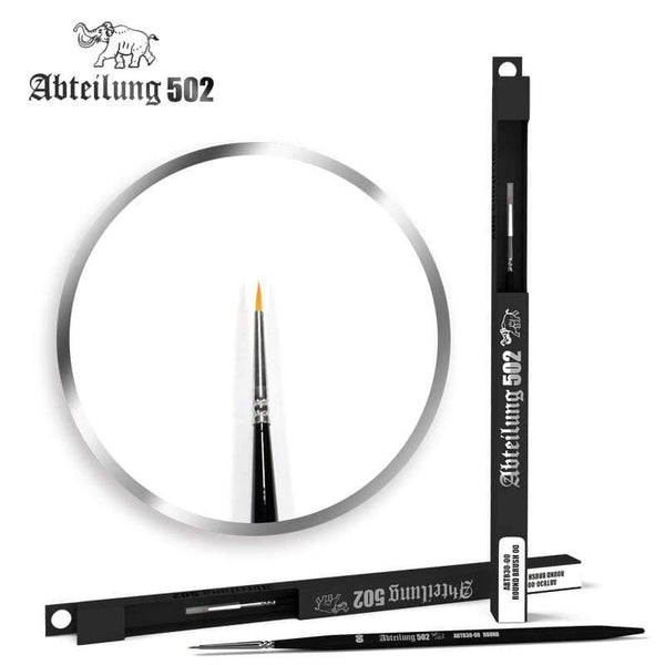 Abteilung 502 Deluxe Brushes - Round Brush 00 - Gap Games