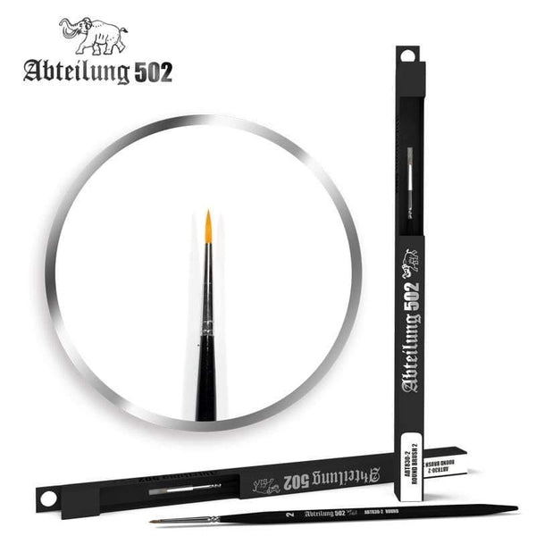 Abteilung 502 Deluxe Brushes - Round Brush 2 - Gap Games