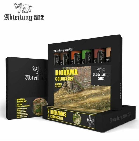 Abteilung 502 Oil Sets - Dioramas Colors Set - Gap Games