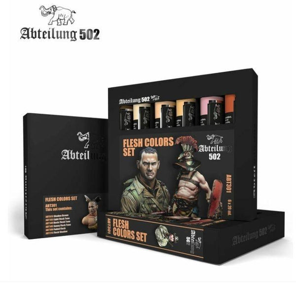 Abteilung 502 Oil Sets - Flesh Colors Set - Gap Games
