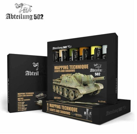 Abteilung 502 Oil Sets - Mapping Technique Lights and Shadows - Gap Games