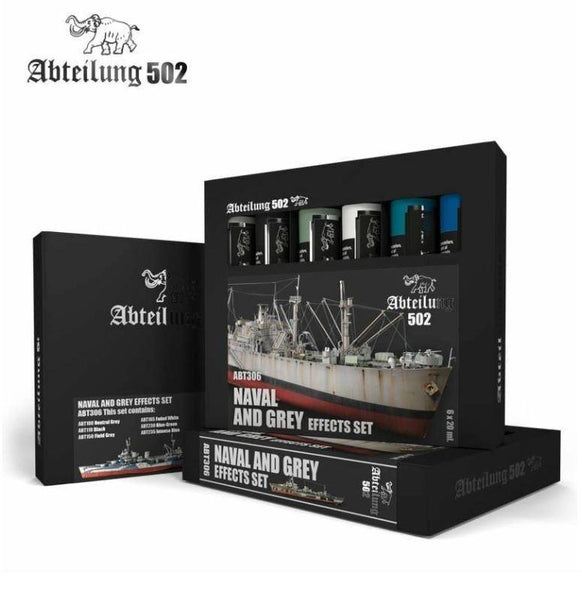 Abteilung 502 Oil Sets - Naval and Grey Effects Set - Gap Games