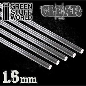 Acrylic Rods - Round 1.6 mm Clear - Gap Games