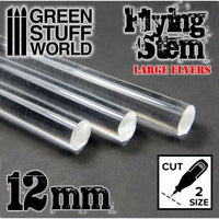 Acrylic Rods - Round 12 mm Clear - Gap Games