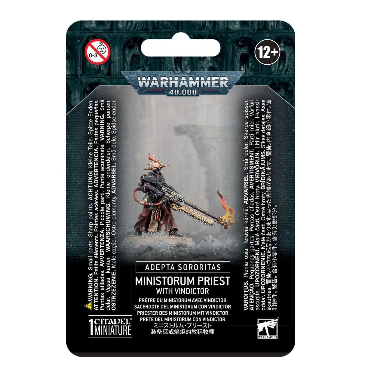 Adepta Sororitas: Ministorum Priest With Vindictor - Gap Games