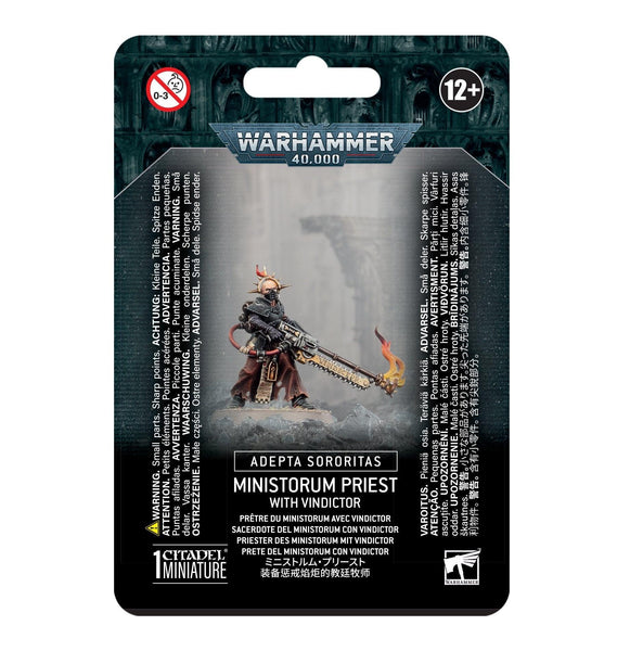 Adepta Sororitas: Ministorum Priest With Vindictor - Gap Games