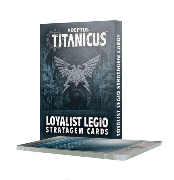 Adeptus Titanicus: Loyalist Legio Stratagem Cards - Gap Games