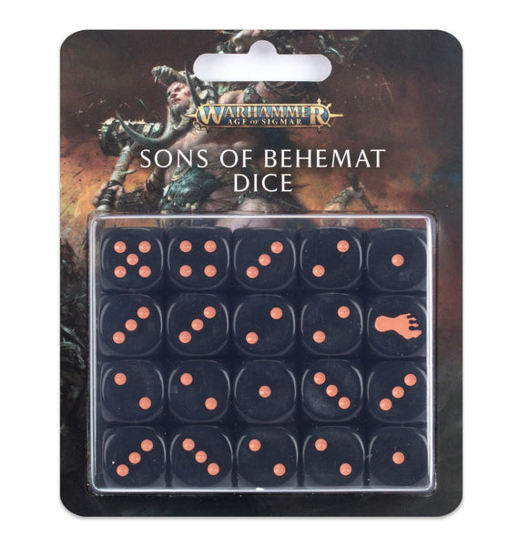 Age of Sigmar: Sons of Behemat Dice - Gap Games