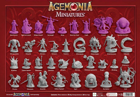 Agemonia Miniatures Pack - Gap Games