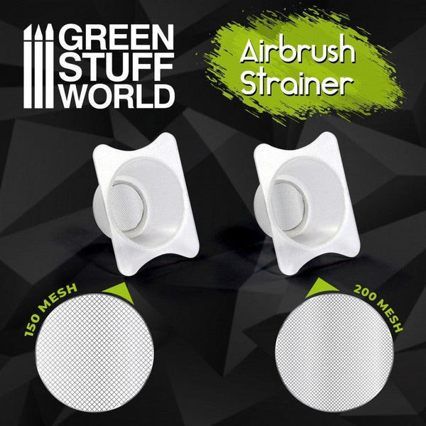Airbrush Cup Strainers x2 - Gap Games