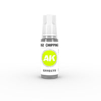 AK Interactive - 3 Gen Effects - Chipping Effects 17 ml - Gap Games
