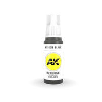 AK Interactive 3Gen Acrylics - Black 17ml - Gap Games