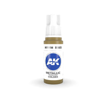 AK Interactive 3Gen Acrylics - Brass 17ml - Gap Games