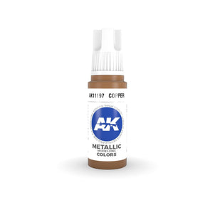 AK Interactive 3Gen Acrylics - Copper 17ml - Gap Games