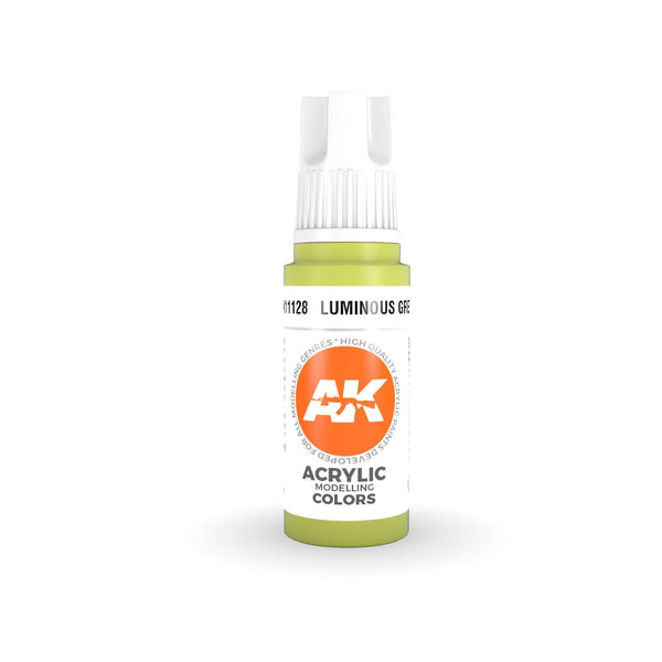 AK Interactive 3Gen Acrylics - Luminous Green 17ml - Gap Games